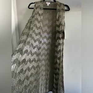 LuLaRoe sleeveless duster